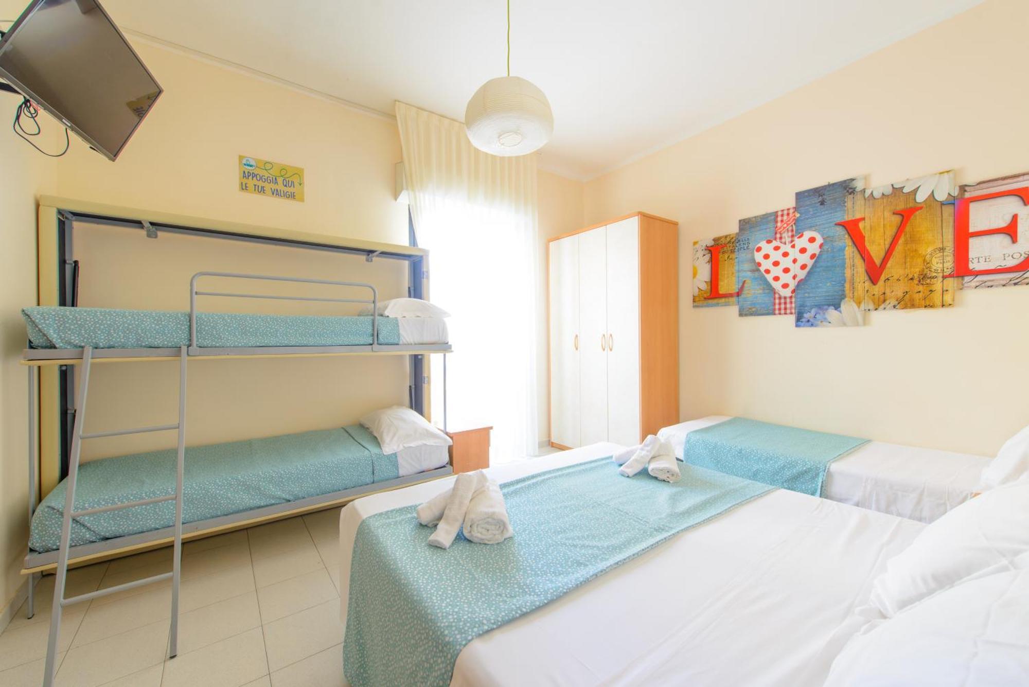Hotel Nuova Medusa Rimini Kültér fotó