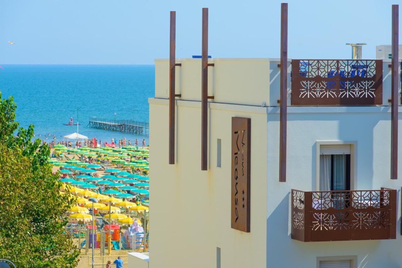 Hotel Nuova Medusa Rimini Kültér fotó